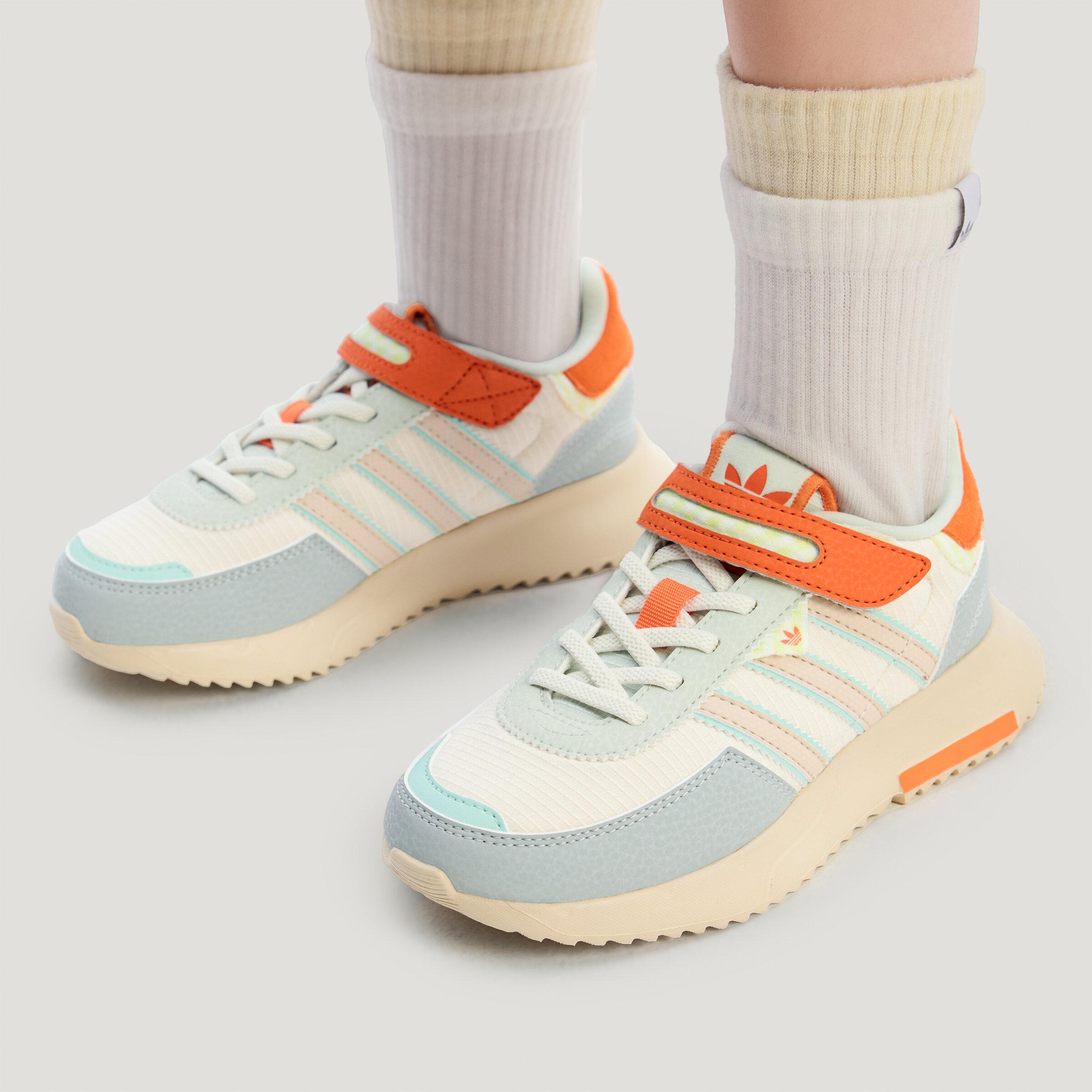 Adidas Originals Retropy F2 Fabric Low top Kids Lifestyle Shoes Kids 28