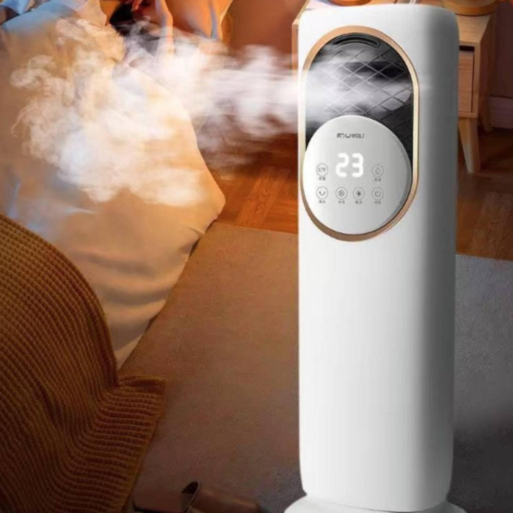 Column Air Temperature Reducer and Heater Humidifying Fan with Mist Humidifier Multi