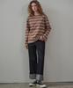 MALOUPE 5107 Regular Striped T-Shirt (Brown)
