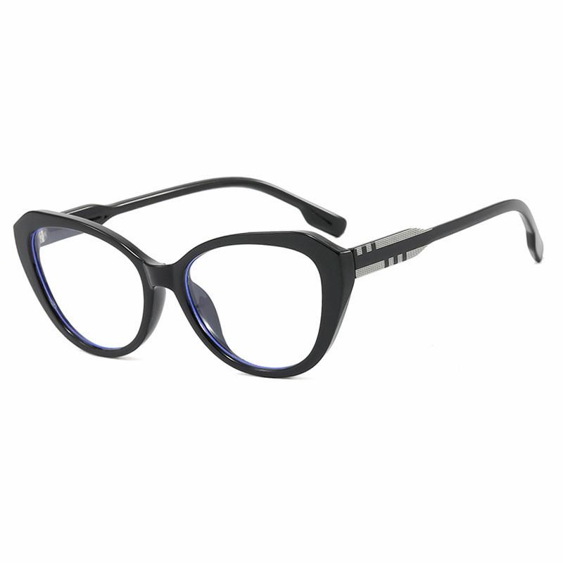 

2025 Woman Cat Eye Anti-blue Light Eyeglasses Frame Brand Designer Optical Retro Ins Glasses Frames Clear Glasses Eyewear