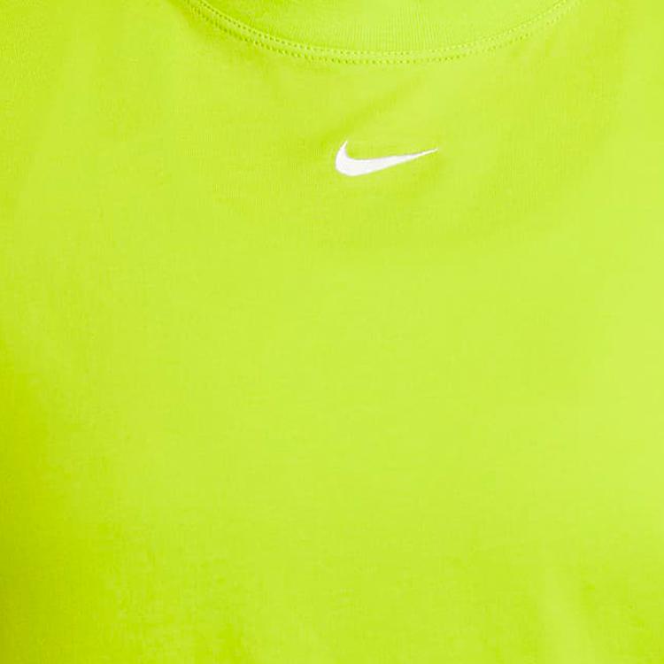 Nike Sportswear Essential Logo Short Sleeve T-Shirt Women Tops Green DN5698-321