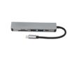 Docking Station Multifunctional 6 In 1 Aluminum Alloy USB Expansion Dock for Type C Channel