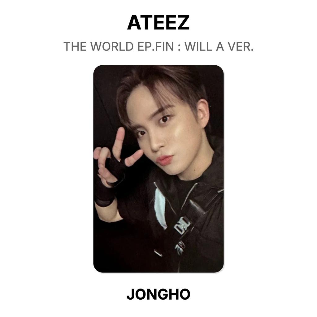 ATEEZ THE WORLD EP.FIN : WILL A VER. Official Photocard