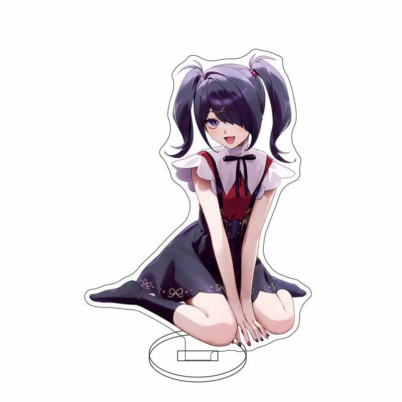 NEEDY GIRL OVERDOSE Acrylic Standing Sign Ornaments Kawaii Game Pattern 12cm Decorate Model Storage Desktop Anchor Gift