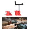 Antislip Heavy Duty Ergonomic Design Woodworking Pipe Clamps for Precise Gluing and Craft Projects DIY Professional Use
