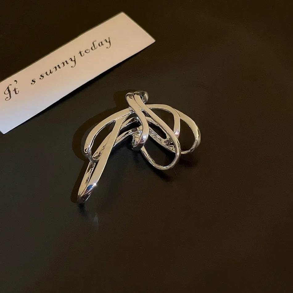 1 stk Dame Koreansk Mote Sommerfugl Øreklemmer Smykketilbehør Falsk Piercing Estetisk Uttrykk Vintage Øredobber