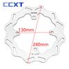 Motorcycle 270mm 240mm Front Rear Brake Disc Rotor For Kawasaki KX KLX KX125 KX250 KX250F KX450F KLX450R Motocross Accessories