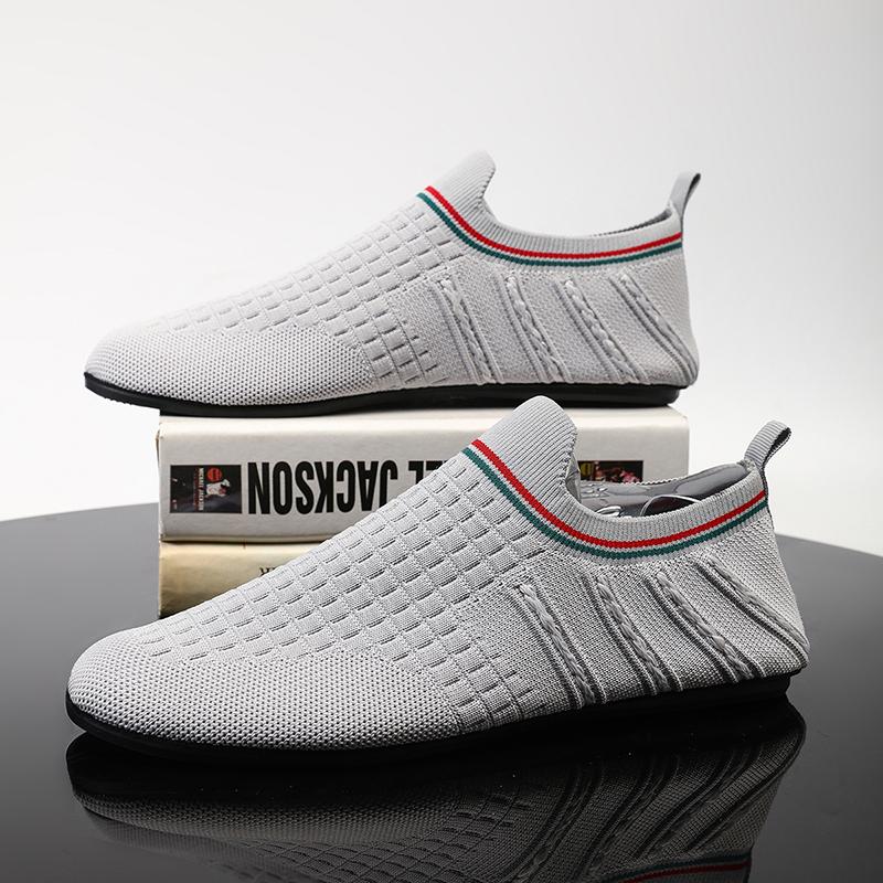 MAEDEF Men's Shoes Breathable Loafers Men Shoes Lightweight Home Bedroom Slippers for Men Comfortable Walking Shoes