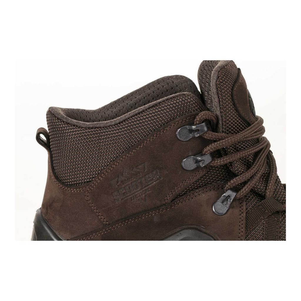 Waterproof Leather Brown Men's Tactical Boots P1492NKA