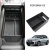 Car Center Console Storage Box for BMW X5 G05 2019-2026 X7 G07 2019-2026 X6 G06 2020-2026 Stowing Organizer Accessory