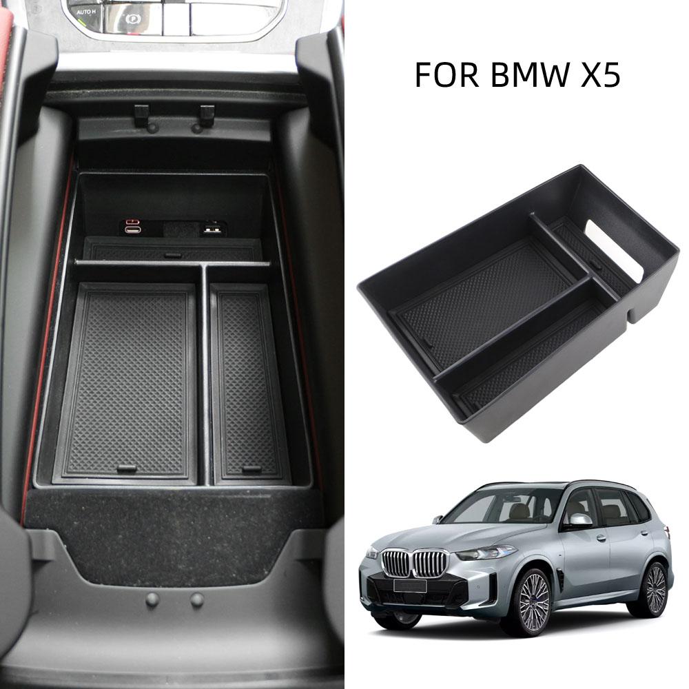 Car Center Console Storage Box for BMW X5 G05 2019-2026 X7 G07 2019-2026 X6 G06 2020-2026 Stowing Organizer Accessory