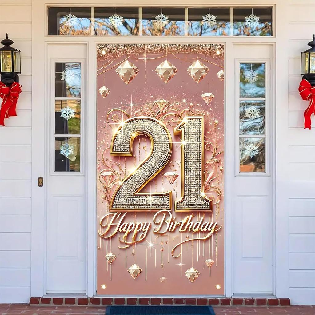 10th Birthday Door Cover Neon Party Decoration Colorful Balloon Gift Banner for Kids Teen Celebration Entrance Boys Girls Photo Booth Backdrop