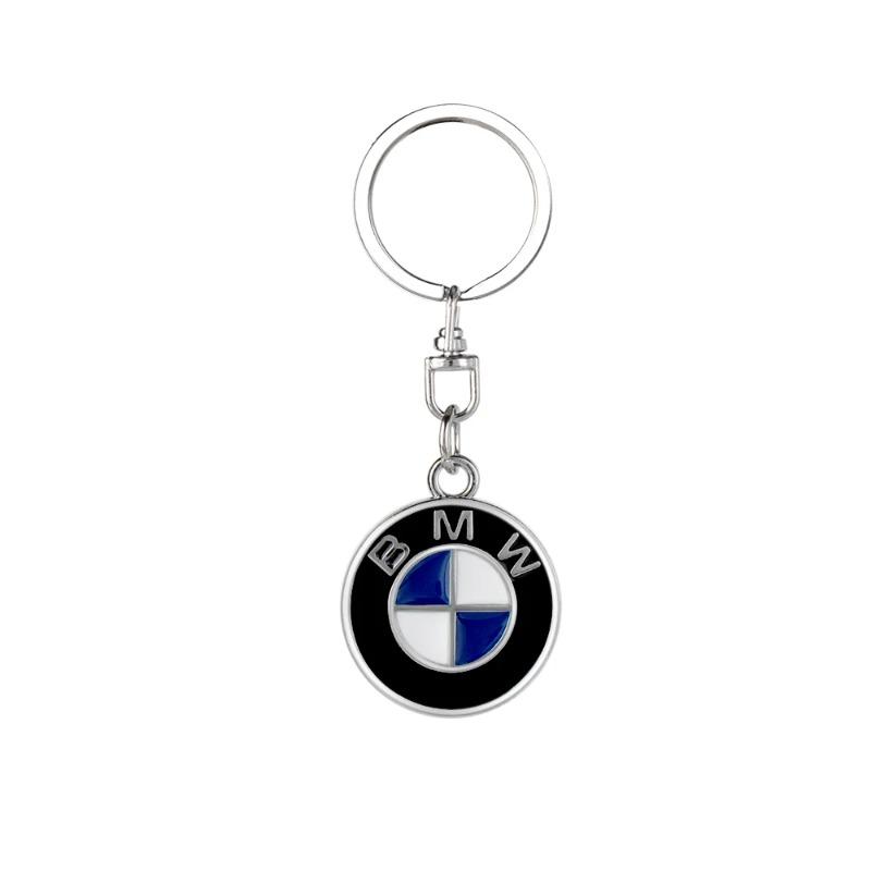 1pc Fashion Creative Metal Ribbon Car Keychain Key Ring Key Chain For BMW E46 E90 E60 F30 E39 F10 E87 E36 F20 E92 Car Styling