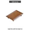 Vintage Bamboo Woven Tea Tray