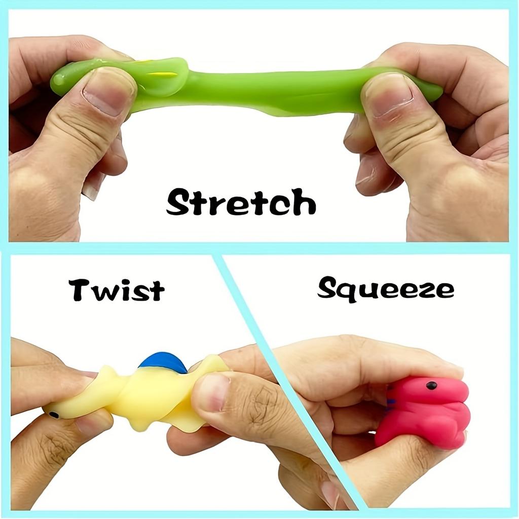 12/24 buc Dinozaur Kawaii Squishies Jucării Mochi Squishy Jucării pentru Ameliorarea Stresului pentru Copii Băieți Fete Animale Recompense pentru Petreceri Cadouri de Ziua de Naștere