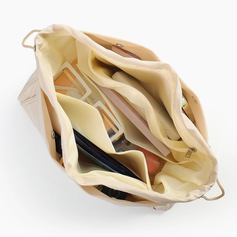 Multi layer Insert Cosmetic Bag Multi-Pocket Storage Bag Simple Nylon Toiletry Bag Travel
