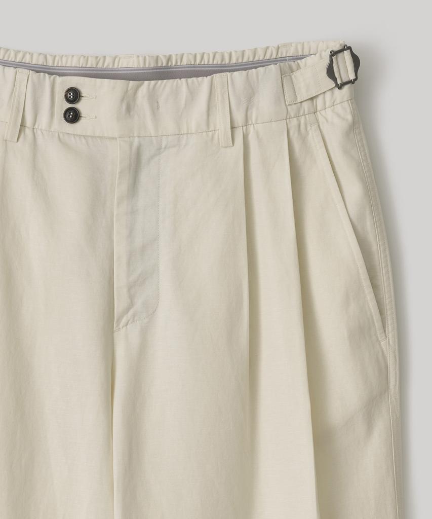ANOTHER OFFICE Santiago Linen Pants Flexible (Natural Linen)