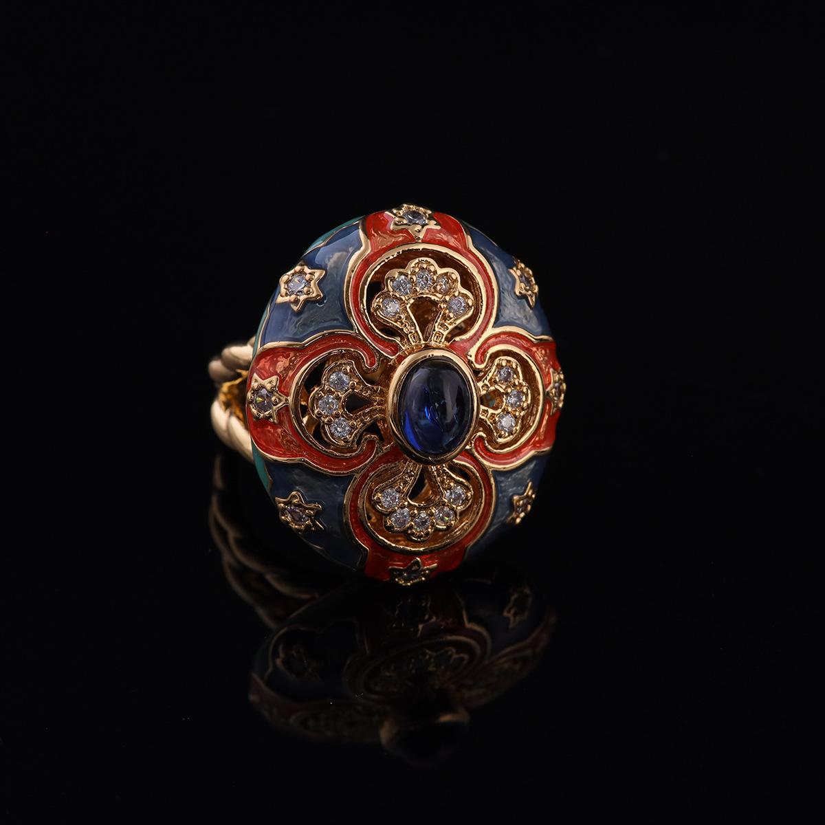 Средневековый Винтажный Высокий Чувственный Ретро Легкая Роскошь Высокий Чувственный Легкая Роскошь Нишевый Циндао Фабрика Эмалированный Набор