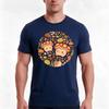 Happy Mushroom And Frog Fall Tshirt Summer Casual Cotton Tee Oversized Streetwear Tops Vintage Graphic Print 100 Cotton