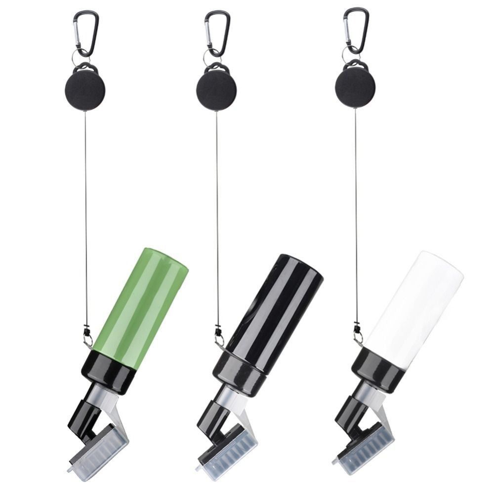 Leakproof Golf Club Groove Brush Push-type Squeeze Club Cleaner Golf Club Cleaning Brush Golf Gift