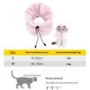 Comfortable Pet Collar Felines After Spays Operations Flexible Size Stop Scratching and Protects Wounds Effectively