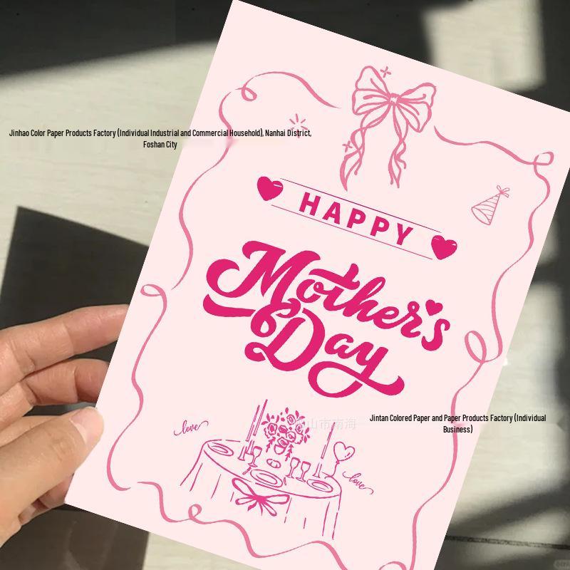 Mother s Day Floral Handwritten Greeting Card