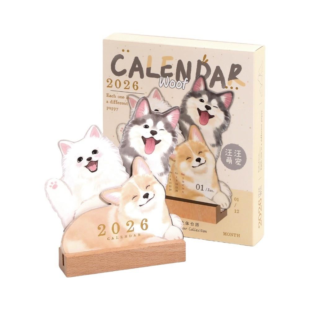 Time Planner Kitty Calendar Thick Dog Cat Desktop Decoration  Birthday Gifts