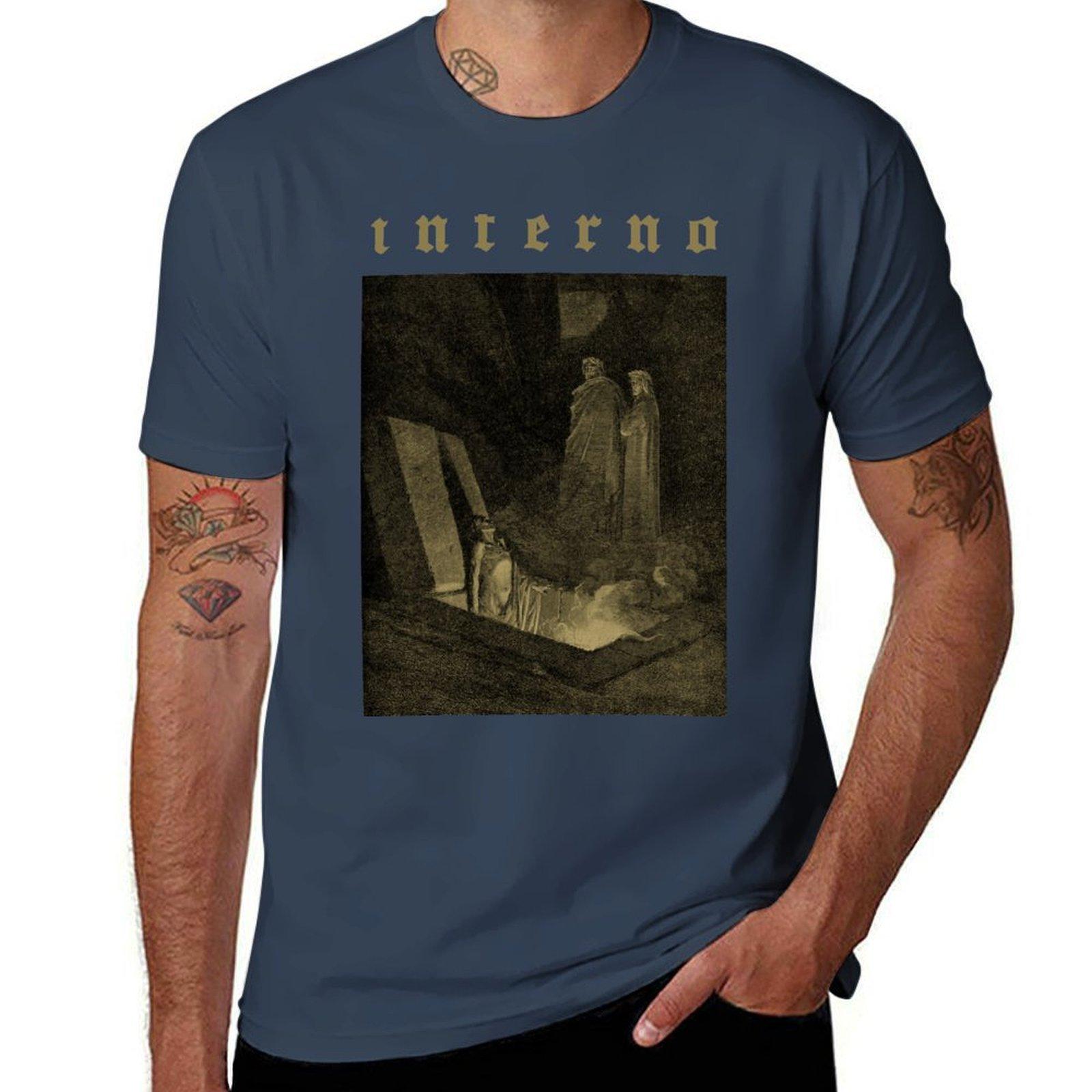 Inferno Tshirt Big Size Crew Neck Tshirt S