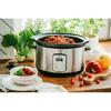Adler-Europe CR 6414 Slow Cooker 4.7 L Silver/Black