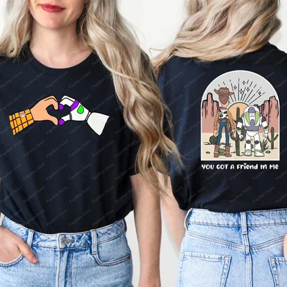 Toy Story Friend Tees Girls Trip T Shirt Tee You ve Got A Friend In Me Top Best Clothes 2025 Gift Y2k New XS