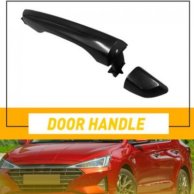 Outside Door Handle Rear LH Left Side Fit Driver Fits Elantra 2017- Hyundai