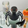 Halloweenská kachní figurka 3D tištěná socha kachny pavouka hororová kostra duch kachna pro domácí bar krb strašidelný dům dekorace