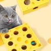 Automatic Rotating Cats Activity Box Interactive Maze Design Chew Proof For Curious Kittens