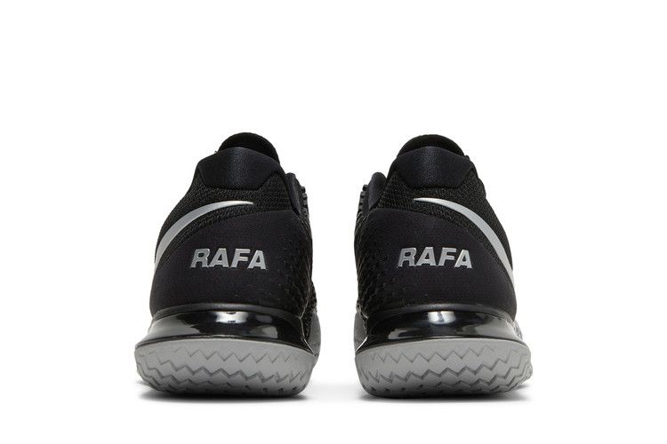 Men's Sneakers Nike Zoom Vapor Cage 4 Rafa 'Black Metallic Silver'
