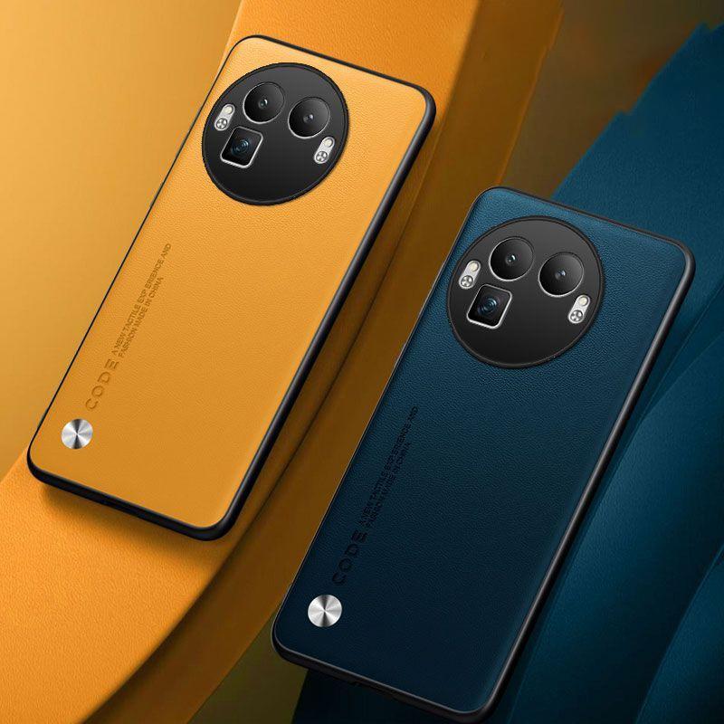 Pouzdro z PU kůže pro Oppo Find X9 Pro Zadní kryt Silikonová plná ochrana fotoaparátu Pouzdro na telefon pro Oppo Find X 9 X9Pro 5G Capa Coque