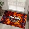 RB Leipzig Football Design Crystal Velvet Carpet Cozy Non?Slip Printed Rug For Bedroom Living Room Entrance