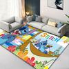 1ks Koberec s motivem Lilo a Stitch od Disneyho Kobercová plocha Protiskluzový koberec Ručně omyvatelná podložka Vhodné do obývacího pokoje Ložnice Domácí dekorace