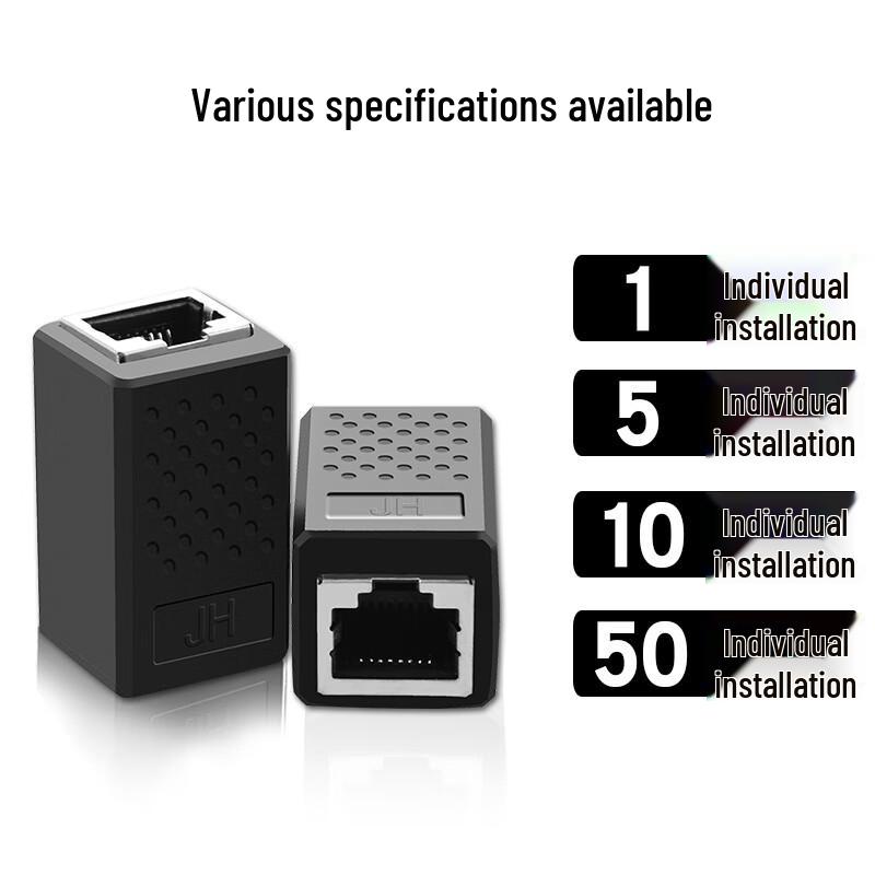 RJ45 Gigabit Shielded Network Cable Coupler