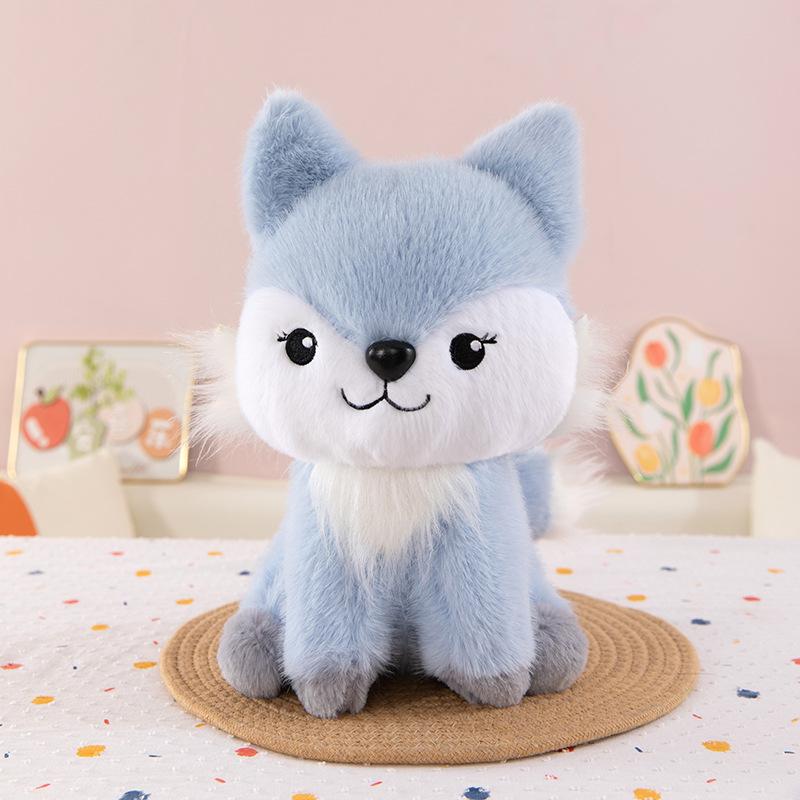 

Новая милая маленькая лисичка, плюшевая игрушка, кукла-лисичка, кукла, согревающий подарок для вашей девушки 40 cm (0.35kg including tail)