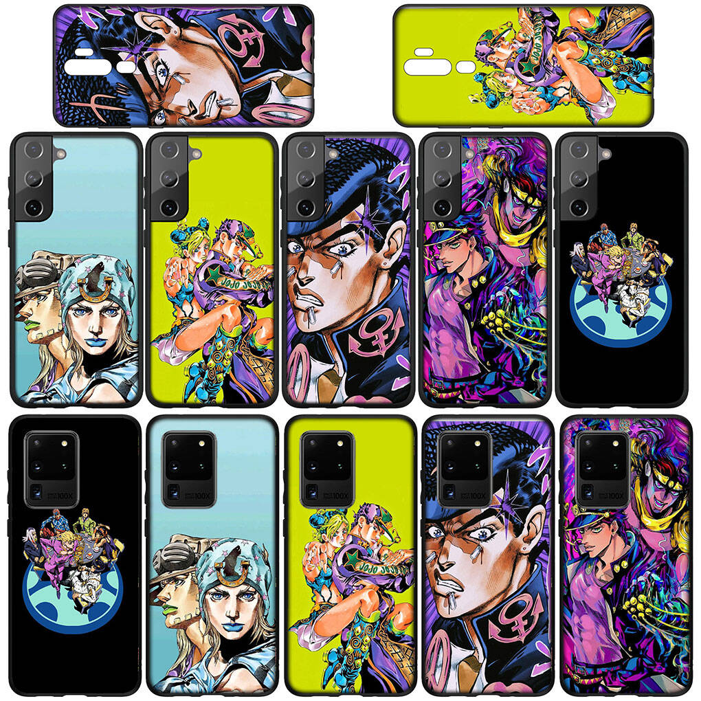 for Motorola Moto Edge 70 60 50 G54 G86 Samsung Galaxy S25 iPhone 17 16 15 Redmi Note 14 Pro Max Phone Case Anime JoJo's JoJo Bizarre Adventure Cover