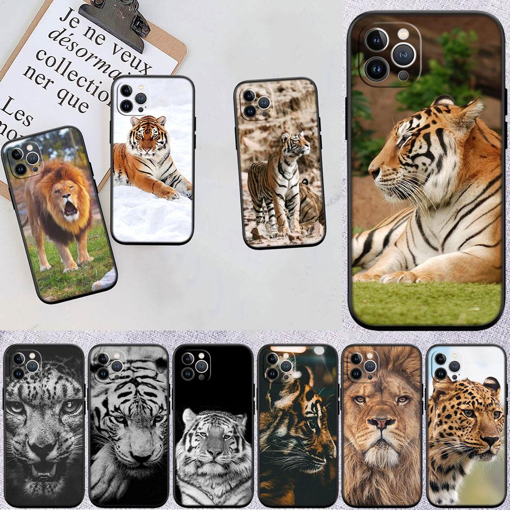 BF111 tiger lion leopard Soft Shell Phone Case for Xiaomi Xiaomi Poco M4 M5 M6 M7 X3 X6 X7 F8 Ultra Pro GT NFC