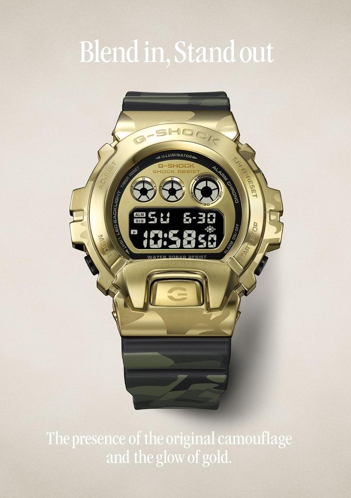 Casio G-SHOCK GM-6900CMG-3JF Men's Gold Watch