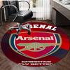 1 st A-Arsenal Tryck Rund Matta Stol Rund Matta Lämplig för Sovrum Vardagsrum Heminredningsmatta