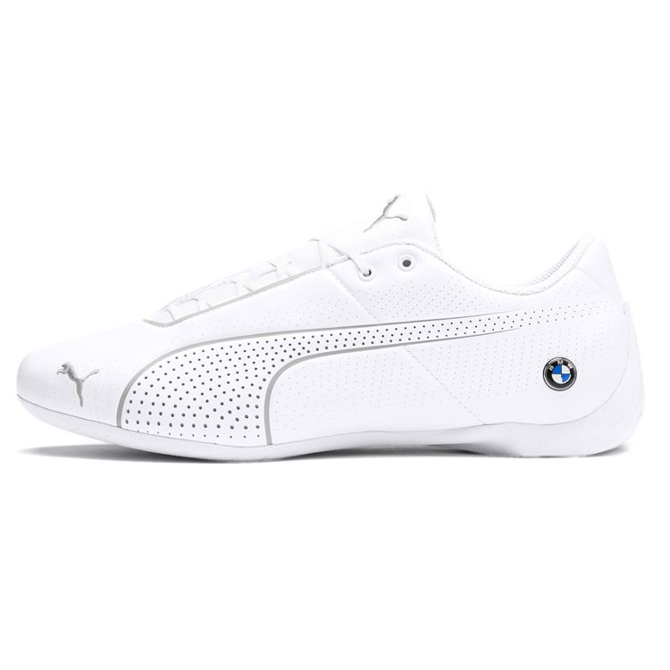 Puma Bmw M Motorsport Synthetic Leather Low-Top Training Shoes Unisex Sneakers Off-White 306242-05