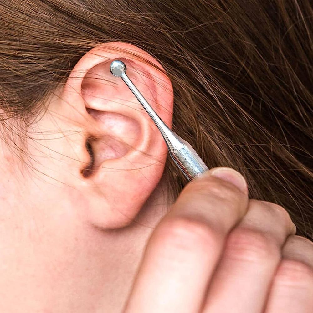 1 Stück Edelstahl-Akupunkturstift Gesichtsrreflexologie Akupressurwerkzeug für Triggerpunkt Manuelle Massage