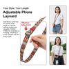 Laccetto per Cellulare Vintage Bohemien con Cinturino Regolabile al Collo Anti-Perdita con Clip Universale per Custodia iPhone