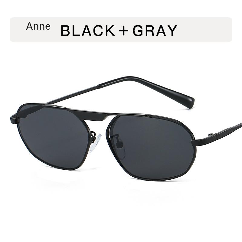Retro Metal Cat Eye Women Sunglasses Fashion Designer Irregular Polygon Men Punk Shades UV400 Sun Glasses gafas de sol