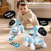 Intelligent Interactive Robot Dog Simulated Walking Light Sound Music Function Electronic Dog Accessories (Without Battery)