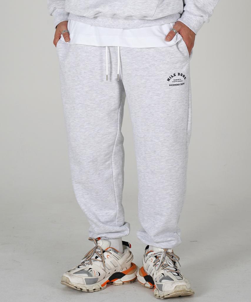 Deomail Miledone Mildone Signature Sweatpants [Oatmeal]