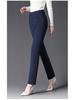 High-Waisted Fleece-Lined Straight-Leg Pants - 2024 Winter Warm Casual Pants for Women